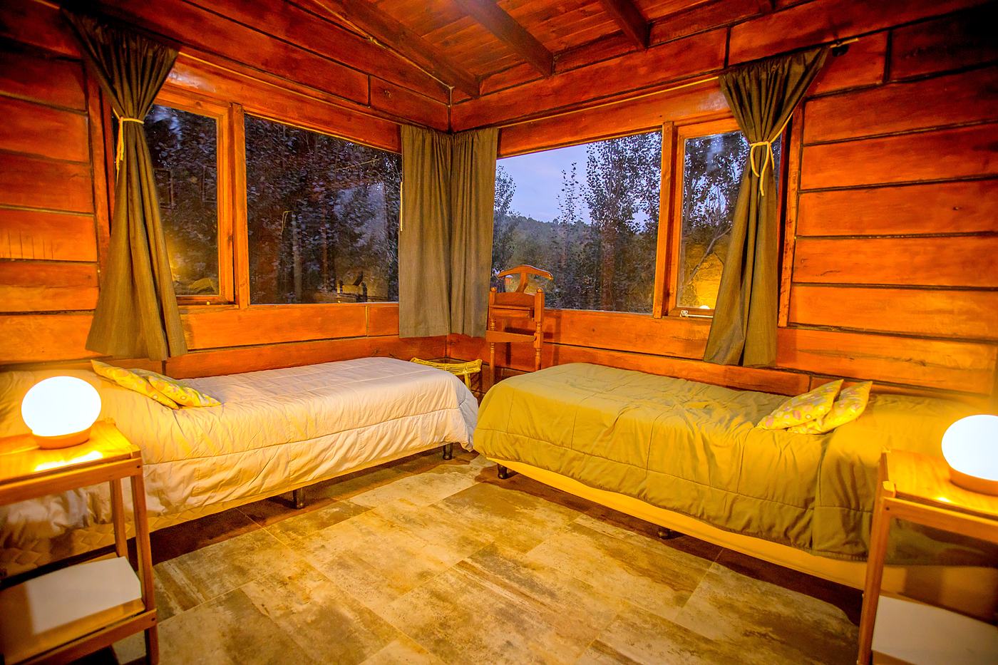 Segundo dormitorio con dos camas individuales